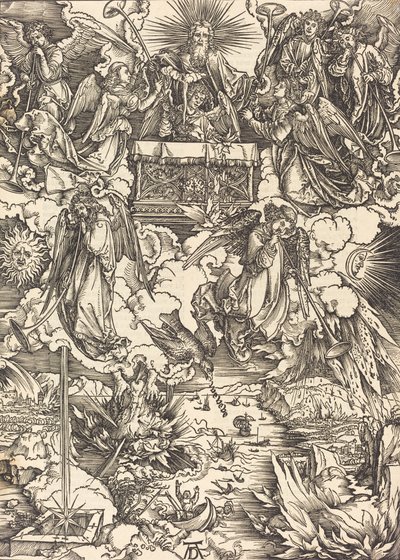 The Seven Angels with the Trumpets by Albrecht Dürer