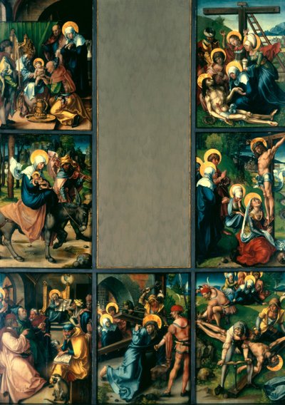The Seven Sorrows of the Virgin by Albrecht Dürer