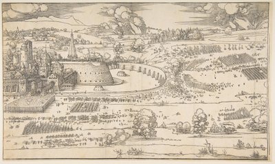 The Siege of a Fortress by Albrecht Dürer