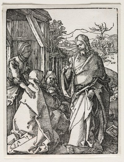 The Small Passion: Christ Taking Leave of the Virgin by Albrecht Dürer