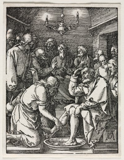 The Small Passion: Christ Washing St. Peter