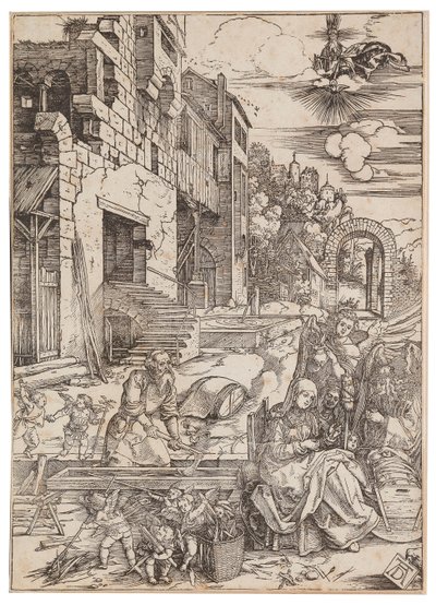 The Sojourn of the Holy Family in Egypt, from The Life of the Virgin by Albrecht Dürer