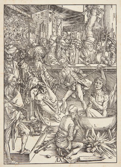 The Torture of St. John the Evangelist by Albrecht Dürer