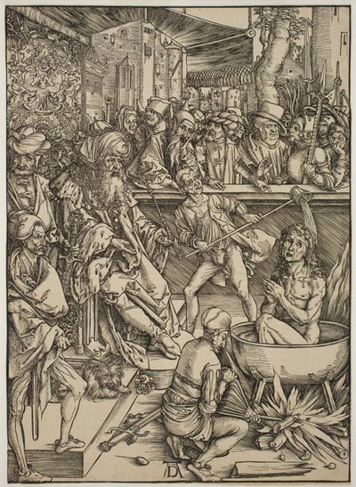 The Torture of St. John the Evangelist by Albrecht Dürer