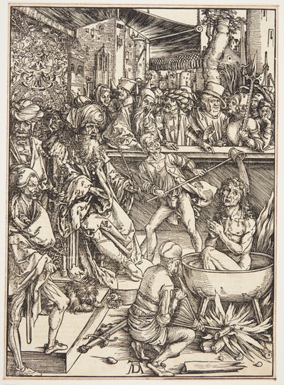 The Torture of St. John the Evangelist by Albrecht Dürer
