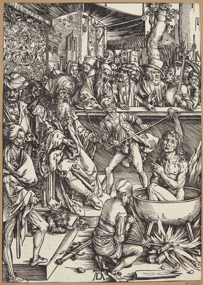 The Torture of St. John the Evangelist by Albrecht Dürer