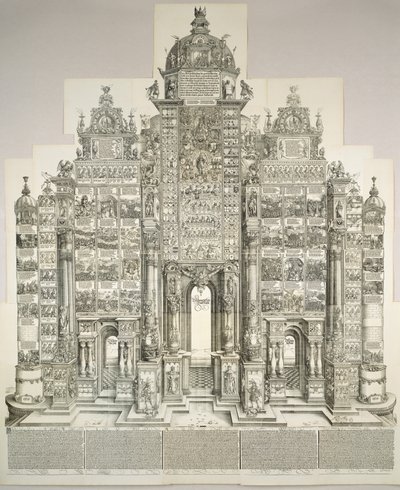 The Triumphal Arch of Maximilian, 1799 edition by Albrecht Dürer