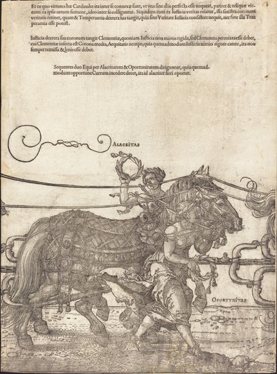 The Triumphal Chariot of Maximilian I (The Great Triumphal Car) [plate 4 of 8] by Albrecht Dürer