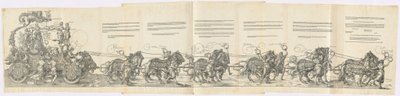 The Triumphal Chariot of Maximilian I, 1523 (Latin ed.) by Albrecht Dürer