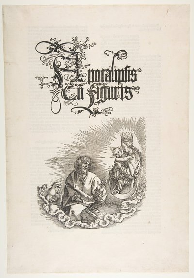 The Virgin Appearing to Saint John, from The Apocalypse by Albrecht Dürer