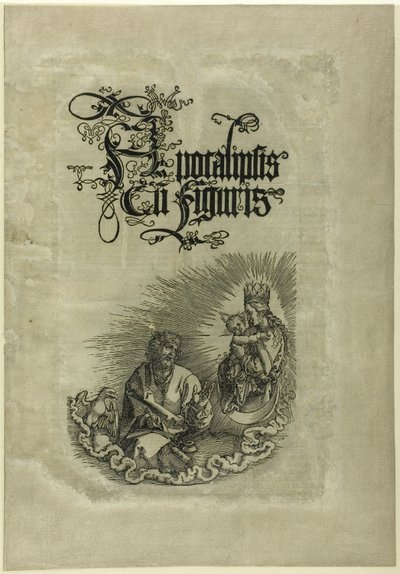 The Virgin Appearing to St. John, from The Apocalypse by Albrecht Dürer