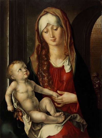 The Virgin and Child Madonna del Patrocinio by Albrecht Dürer