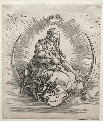 The Virgin on a Crescent, c. 1510-1511 by Albrecht Dürer