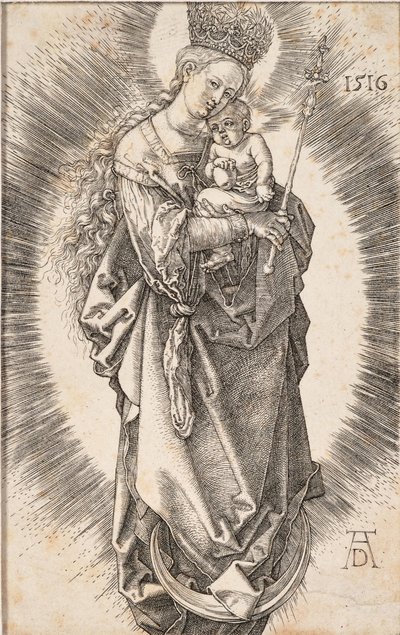 The Virgin with a Crown of Stars and a Sceptre, 1516 by Albrecht Dürer
