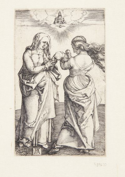 The Virgin with the Infant Christ and St. Anne by Albrecht Dürer