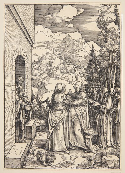 The Visitation by Albrecht Dürer