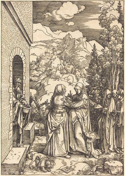 The Visitation by Albrecht Dürer