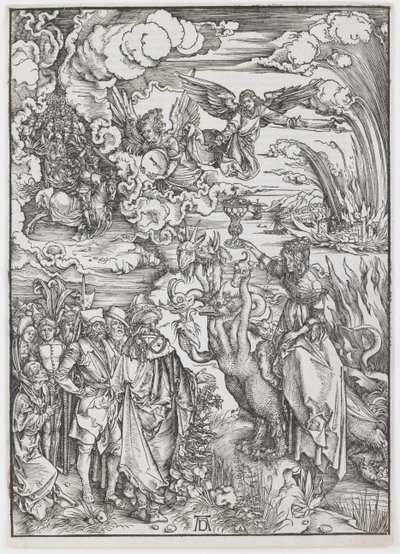 The Whore of Babylon, from the series “The Apocalypse” by Albrecht Dürer