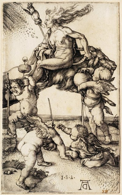 The Witch by Albrecht Dürer