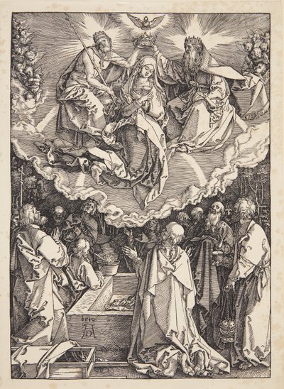 The Assumption and Coronation of the Virgin by Albrecht Dürer