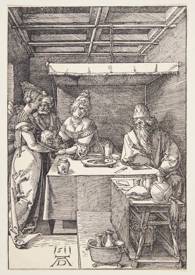 The Head of St. John the Baptist Brought to Herodias by Albrecht Dürer