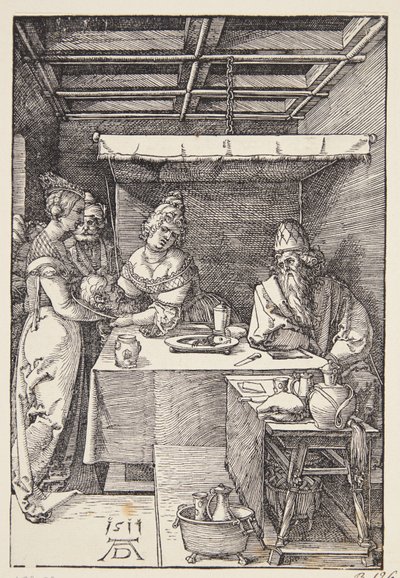 The Head of St. John the Baptist Brought to Herodias by Albrecht Dürer