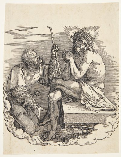 The Man of Sorrows Mocked by a Soldier by Albrecht Dürer