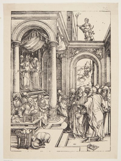 The Presentation of the Virgin in the Temple by Albrecht Dürer