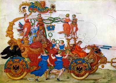Triumphal Car of the Emperor Maximilian I, 16th century by Albrecht Dürer