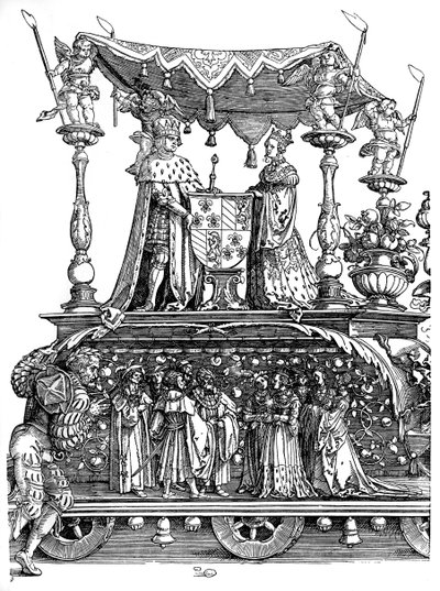 Triumphal Return of Maximilian I by Albrecht Dürer