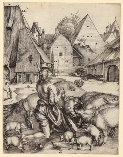 Prodigal Son by Albrecht Dürer