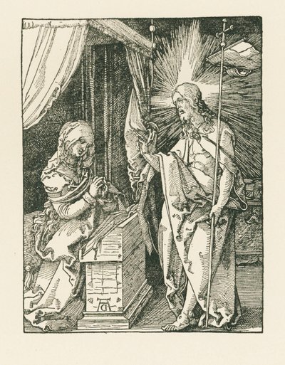 Christ Appearing to His Mother by Albrecht Dürer or Duerer