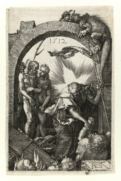 Christ at Limbo (with Adam and Eve) by Albrecht Dürer