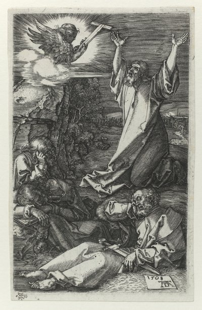 Christ in the Garden of Olive Trees by Albrecht Dürer