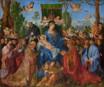 Feast of the Rose Garlands, 1506 by Albrecht Dürer