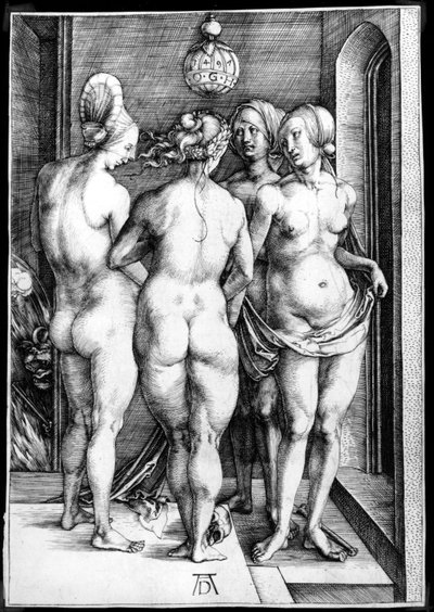 Four Naked Women, or The Witches by Albrecht Dürer