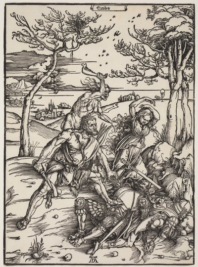 Hercules Conquering Cacus, c.1496 by Albrecht Dürer