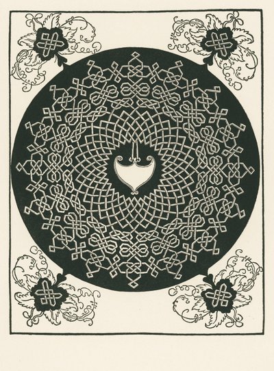 Knot with Heart-Shaped Centre-Piece and Angular Pattern by Albrecht Dürer or Duerer