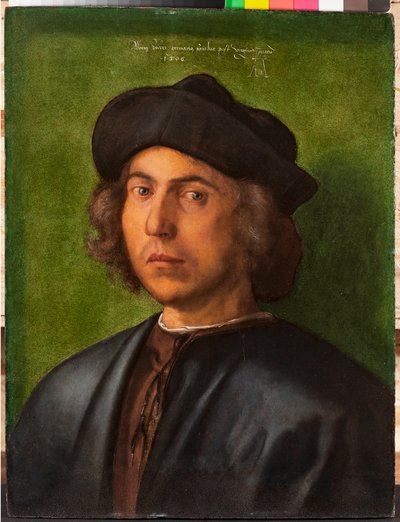 Portrait of a young man by Albrecht Dürer
