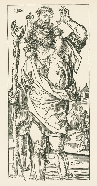 Saint Christopher by Albrecht Dürer or Duerer