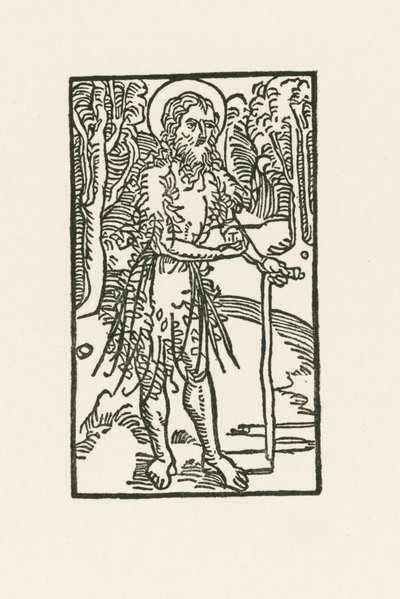 Saint Onophrius by Albrecht Dürer or Duerer