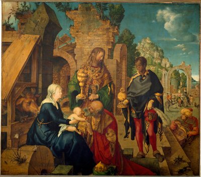 The Adoration of the Magi by Albrecht Dürer
