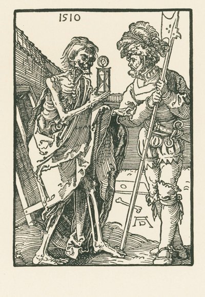 The Death and the Landsknecht by Albrecht Dürer or Duerer