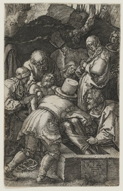 The Entombment of Christ by Albrecht Dürer