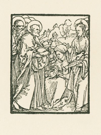 The Feeding of the Five Thousand by Albrecht Dürer or Duerer