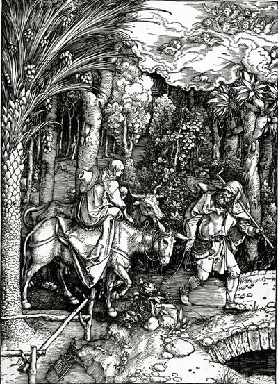 The Flight into Egypt, from the 