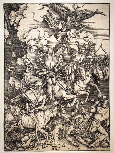 The Four Horsemen of the Apocalypse by Albrecht Dürer or Duerer