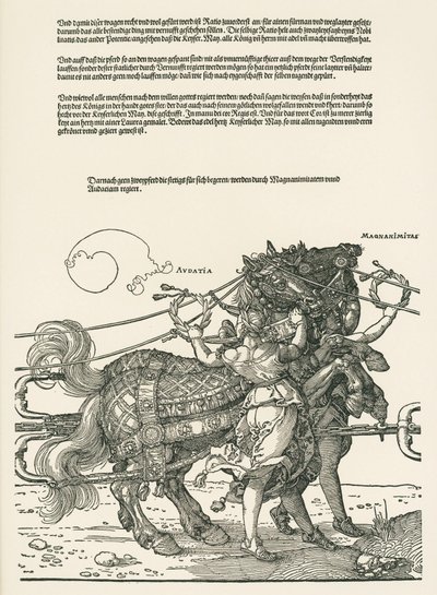 The Great Triumphal Car by Albrecht Dürer or Duerer