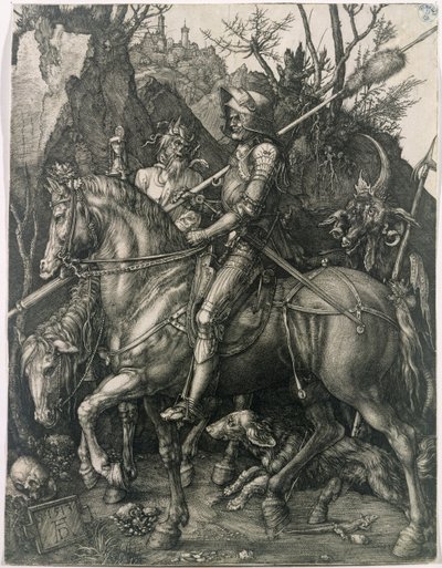 The Knight, Death and the Devil by Albrecht Dürer