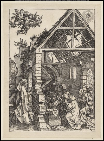 The Life of the Virgin: The Nativity by Albrecht Dürer